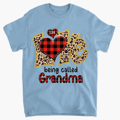 Personalized Love Called Granny Print Clothes