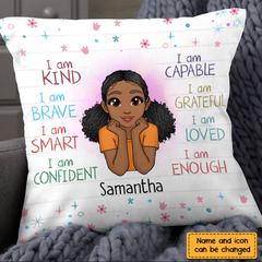 Gift For Granddaughter I Am Kind Pillow