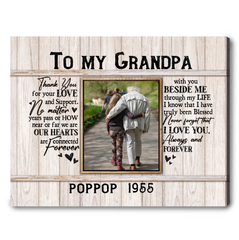 Grandpa Photo Gifts From Grandkids, Best Gifts For Grandfather, Grandpa Fathers Day Gift