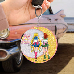 Personalized Gifts For Friends Keychain Super Besties