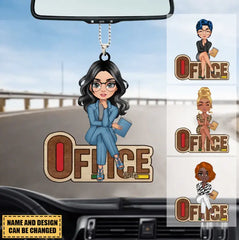 Personalized Gift For Office Staff - Welcome To My Office New Ver Ornament