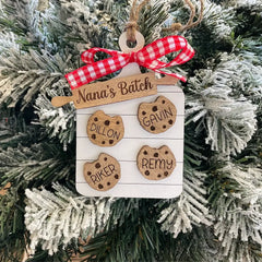 Cookie Board Ornament, Custom Cookie Ornament, Unique Christmas Ornament