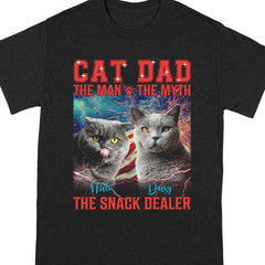 Custom Photo The Man The Myth The Snack Dealer Pet Shirt